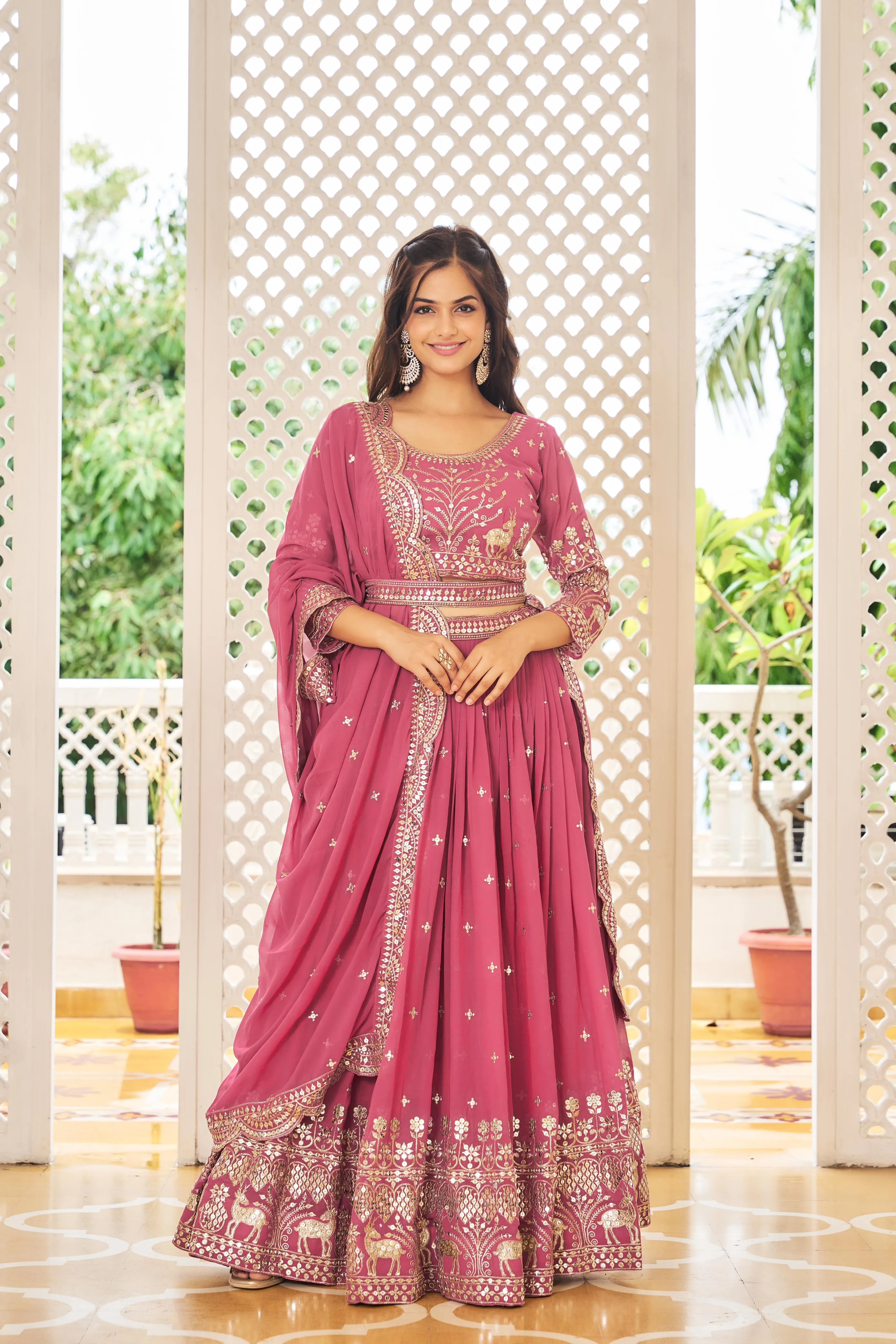 Buy Heavy Fox Georgette Premium Gown in Surat - Reseller Bazzar